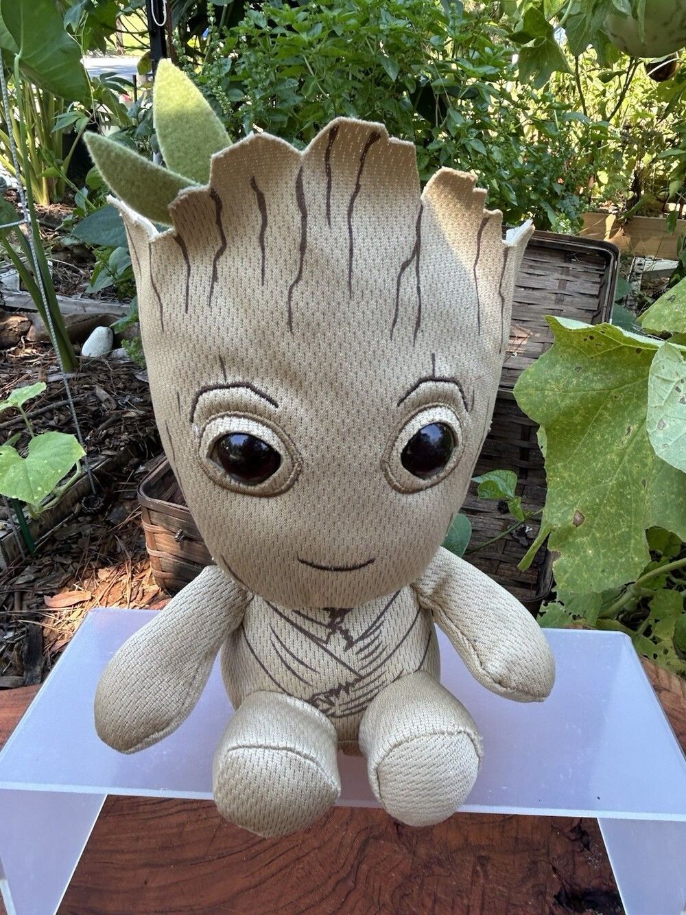 Marvel's Guardians of the Galaxy TY Beanie Babies 7" Baby Groot Plush Doll